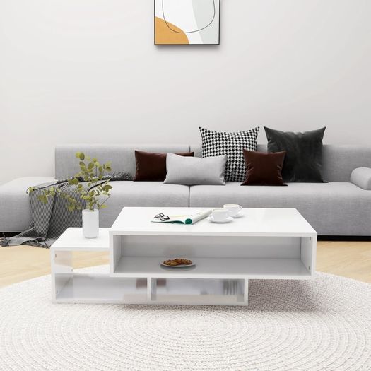Coffee Table Sonoma Oak 105x55x32 Cm Engineered Wood Multiple Colours Available (free Postage)