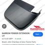McCormick mudguard / fender extension Image 5