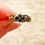 Vintage 9ct Yellow Gold Gypsy Ring Image 2