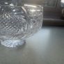 Tyrone Crystal Large bowl with intricate fan & diamond pattern Image 7
