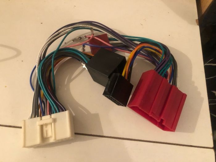 Mazda stereo wiring harness adapter