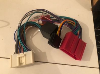 Mazda stereo wiring harness adapter