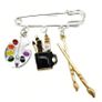 Artist Palette Brooch Image 2
