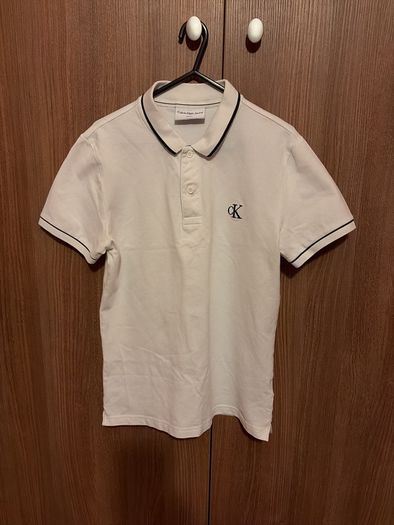 Calvin Klein Men's Tipping Slim Polo