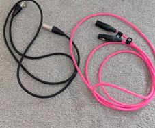 Rode 3m Cable and SSnake Thomann 1.5m XLR Cable