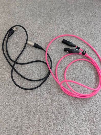 Rode 3m Cable and SSnake Thomann 1.5m XLR Cable