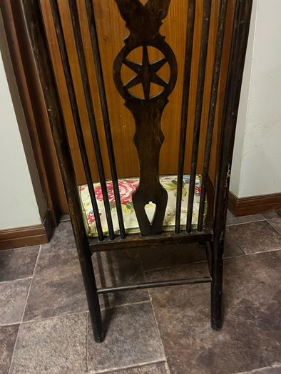 Antique nursing chair