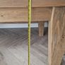 solid wood table and bench Image 6
