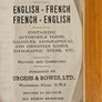 3 X Rare Vintage 1936-37 Midget Series Dictionaries Published By Burges & Bowes L.t.d  London. First edition in fair condition.  See photos for same. Image 7
