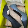 Ted Baker Blue Denim Court Shoes-Size 36 - New in Box Image 3