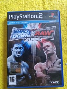 W Smack Down vs Raw 2006 PlayStation2 Ps2 games Original