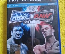 W Smack Down vs Raw 2006 PlayStation2 Ps2 games Original