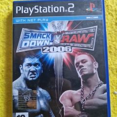 W Smack Down vs Raw 2006 PlayStation2 Ps2 games Original