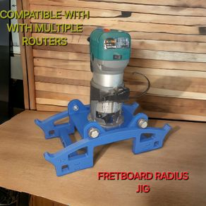 Fretboard Radius Jig
