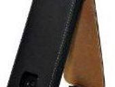 Leather Flip Case Black Inner Brown For SAMSUNG GALAXY S2 S-II i9100 Mobile Phone