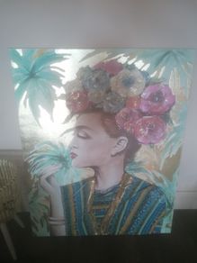 Painting on canvas