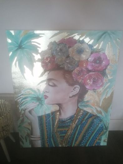 Painting on canvas