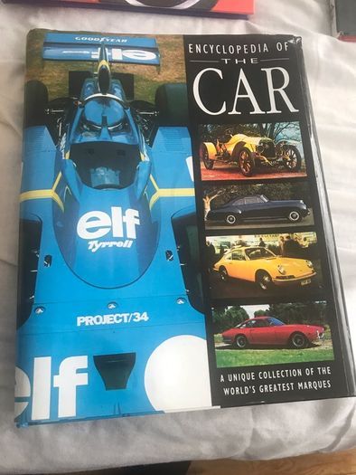 Encyclopaedia of the car from 1900s to 2000s large hardback with beautiful pictures and illustrations