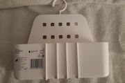 Livarno Hanging Shower Rack Shampoo Bottle Holder Bathroom Accessories White