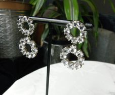 Limited Edition Cullinan White Topaz 925 Sterling Silver Drop Earrings 13.92ct Certificate of Authenticity