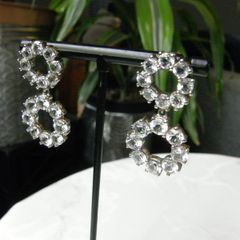 Limited Edition Cullinan White Topaz 925 Sterling Silver Drop Earrings 13.92ct Certificate of Authenticity