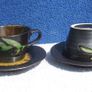 CARRIG DONN TEAPOT SET (plum design) - a set of four cups, saucers & large teapot (excellent unused condition) Image 9