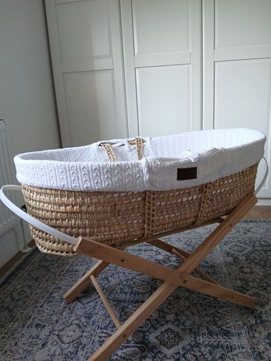 Little Green Sheep Organic  Moses Basket