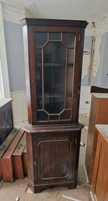 Vintage Corner Cabinet