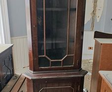 Vintage Corner Cabinet