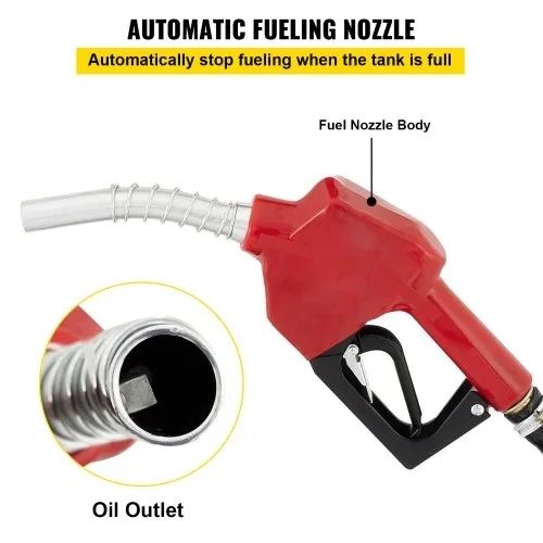 40 L Diesel Pump, Heating Oil Pump, 300 W Self-Priming Oil Pump, Oil Suction Pump, Self-Priming, Diesel Fuel Transfer Pump, Counter Automatic Pump