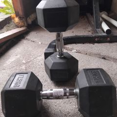 17.5kg dumbbells
