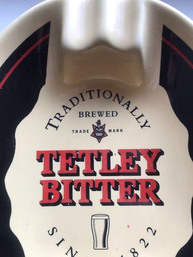 Tetley Bitter Ceramic Ashtray