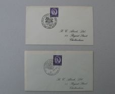 GB Stamps x2 Special Cancellation Covers