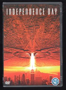 Independence Day DVD Movie staring Will Smith, Jeff Goldblum and Bill Pullman