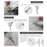 BRAND NEW EU US Stock 220V/110V 1600W Plastic Welding Gun Hot Air torch heat gun Welder for Truck curtain,PVC vinyl floor,PP,PE Water Tank Image 5