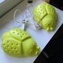 2 x IKEA lime green bug lights Image 2