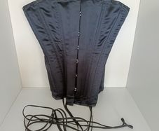 Vollers of England Black Corset with original suspenders