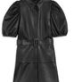 Ted Baker - Genuine Leather Shirt Dress - Black - Size 3 UK 12 BNWT RRP 490 Image 3
