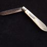 Antique Sheffield .925 Silver - Mother of Pearl  Fruit-knife - 1911 Image 6