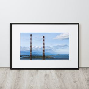 Framed Print - the Stacks