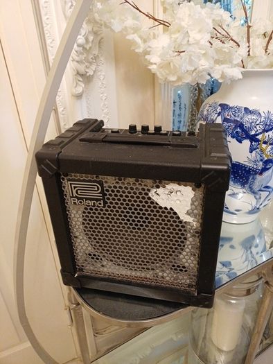 Roland cube guitar amplifier