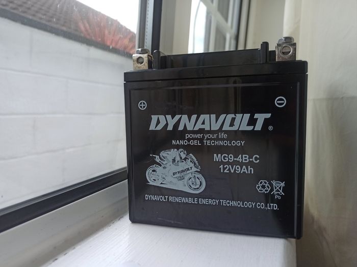 Dynavolt MG9-4B-C Nano-Gel Battery