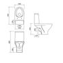 Cersanit Moduo Toilet Semi Back to Wall Image 4