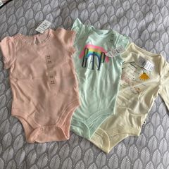GAP baby grow vests new with tags 3-6 m