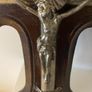 Vintage Timber & Metal Crucifix Image 2