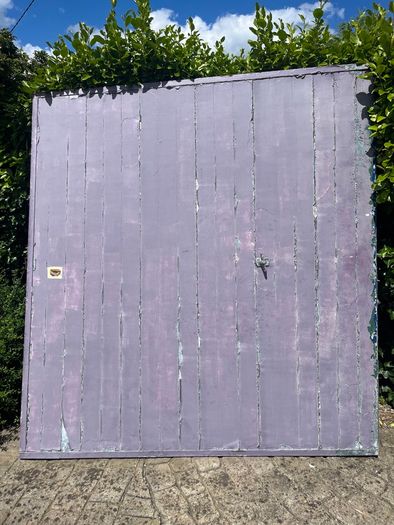 FREE scrap - old garage door