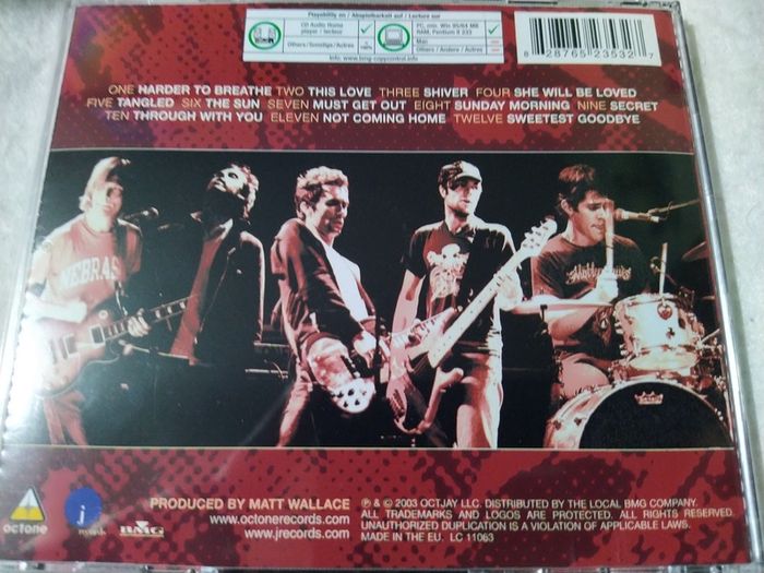 Maroon 5 - Songs About Jane Cd