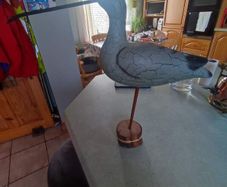 Heritage Mint Carved Wood Curlew Bird