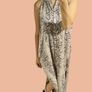 Zara Snake Print Maxi Dress  Size L Image 8