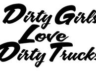 main image for ad Dirty Girls car decal stiker
